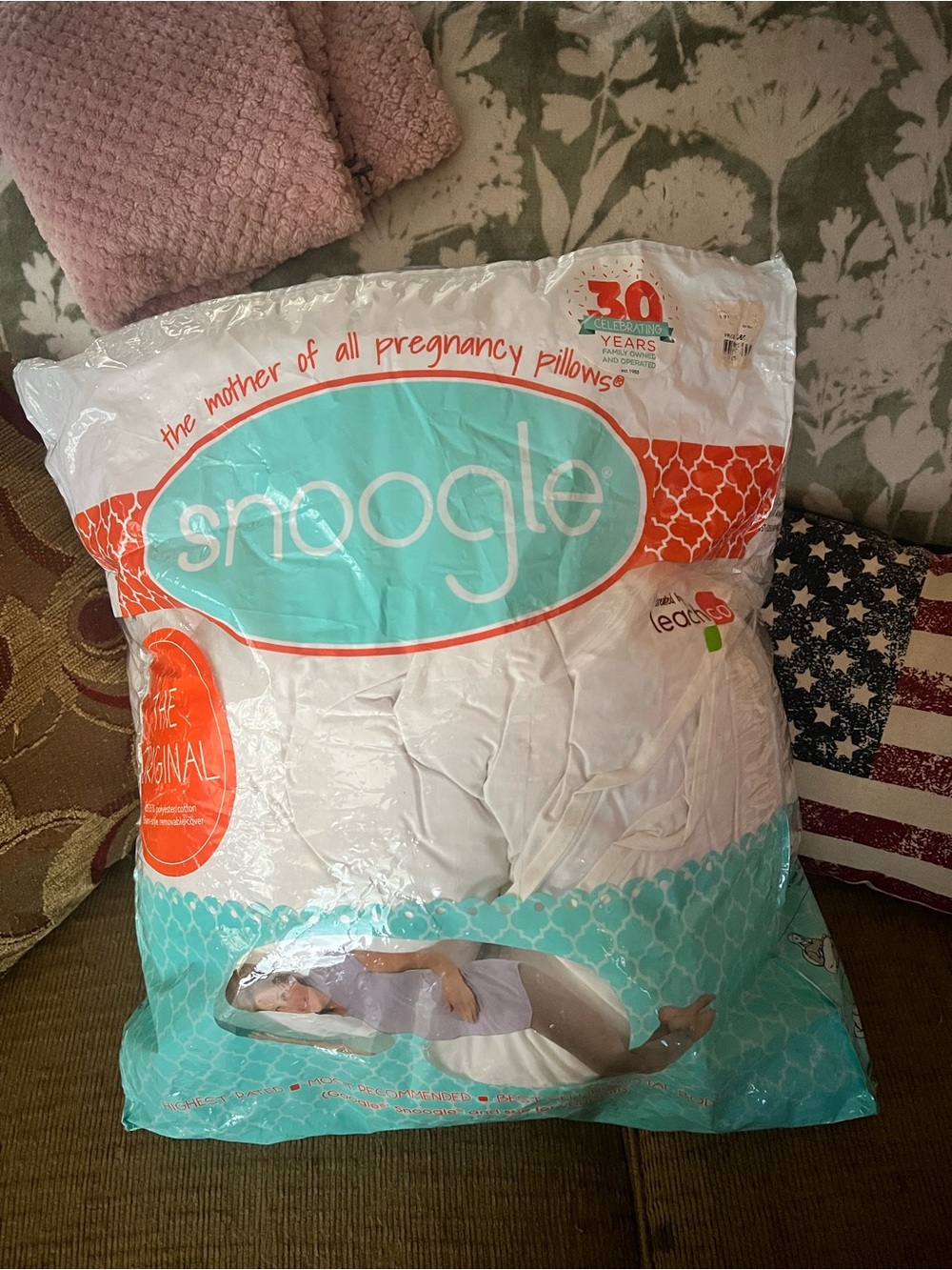 Snoogle Pregnancy Pillow